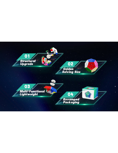 YJ YuHu Megaminx V3 M
