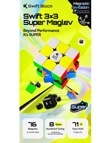 Swift 3x3 Super Maglev Frosted