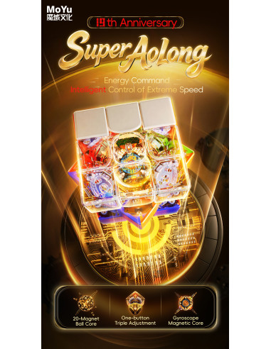 MoYu Super AoLong 3x3 19th Anniversary