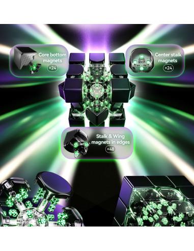 GAN 17 MagDrive UV 3x3 : 196 aimants | Cocoricube