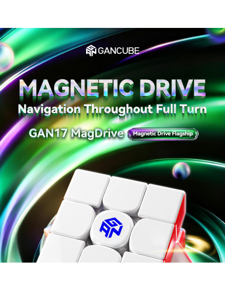 GAN 17 MagDrive UV 3x3 : 196 aimants | Cocoricube