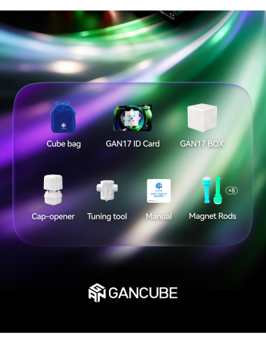 GAN 17 MagDrive UV 3x3 : 196 aimants | Cocoricube