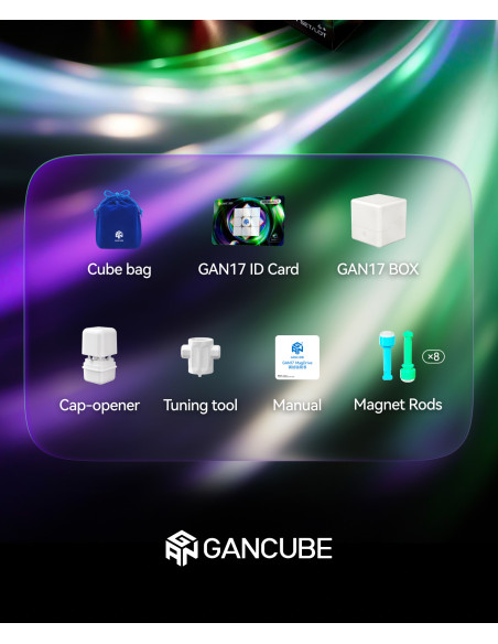 GAN 17 MagDrive UV 3x3 : 196 aimants | Cocoricube