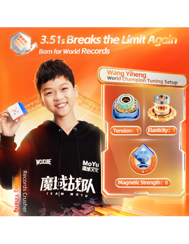MoYu PB WR 3x3 20M Ball Core Maglev UV