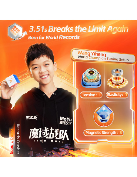 MoYu PB WR 3x3 20M Ball Core Maglev UV