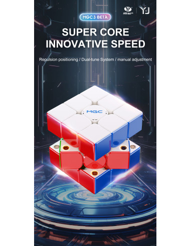 YJ MGC Beta 3x3 Maglev UV