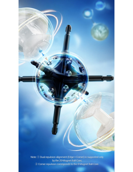 MoYu Aolong V6 3x3 Nano Skin Feel 20 Magnets Maglev Ball Core