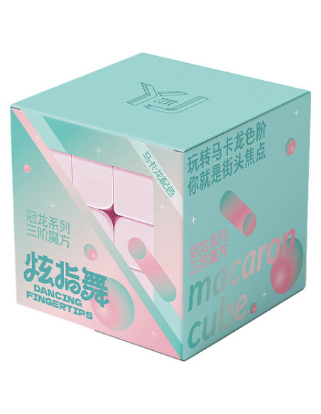 Pack Yongjun Macaron 2x2, 3x3, 4x4 et Pyraminx