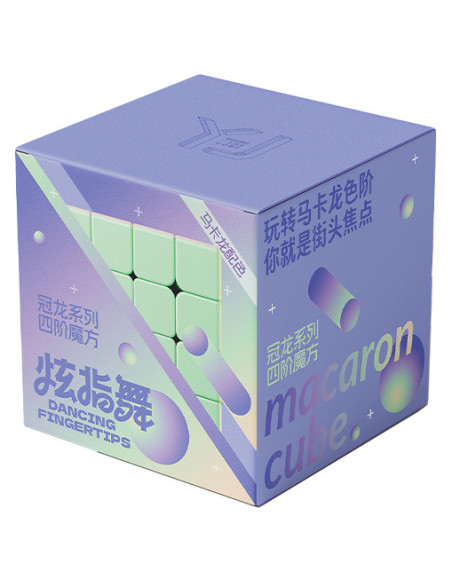 Pack Yongjun Macaron 2x2, 3x3, 4x4 et Pyraminx