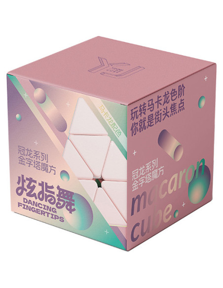 Pack Yongjun Macaron 2x2, 3x3, 4x4 et Pyraminx